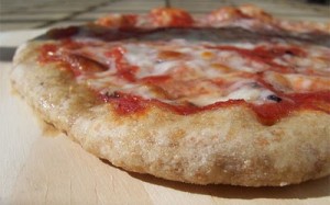 Wheat crust pizza