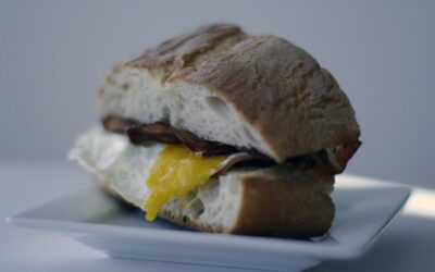 Bread, egg, and pig – mmm… breakfast