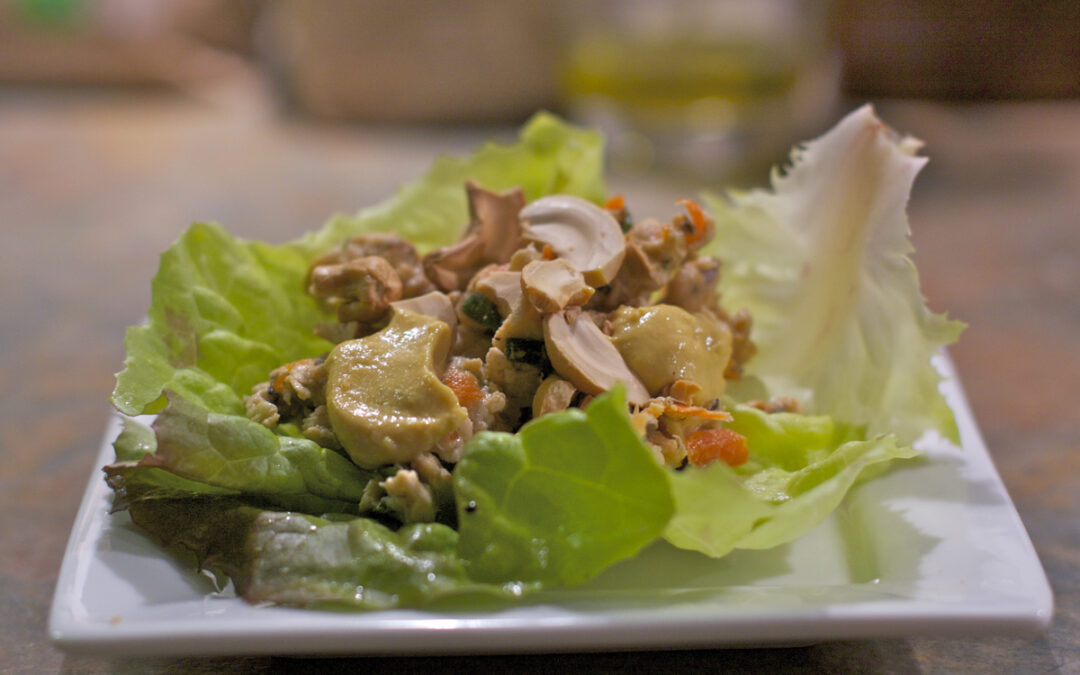 Superbowl Chicken Lettuce Wraps