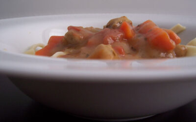 In the beginning… there was comfort food